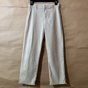 Frank & Eileen | Kinsale Pants Italian Performance Linen Wide Leg Trouser Size 0